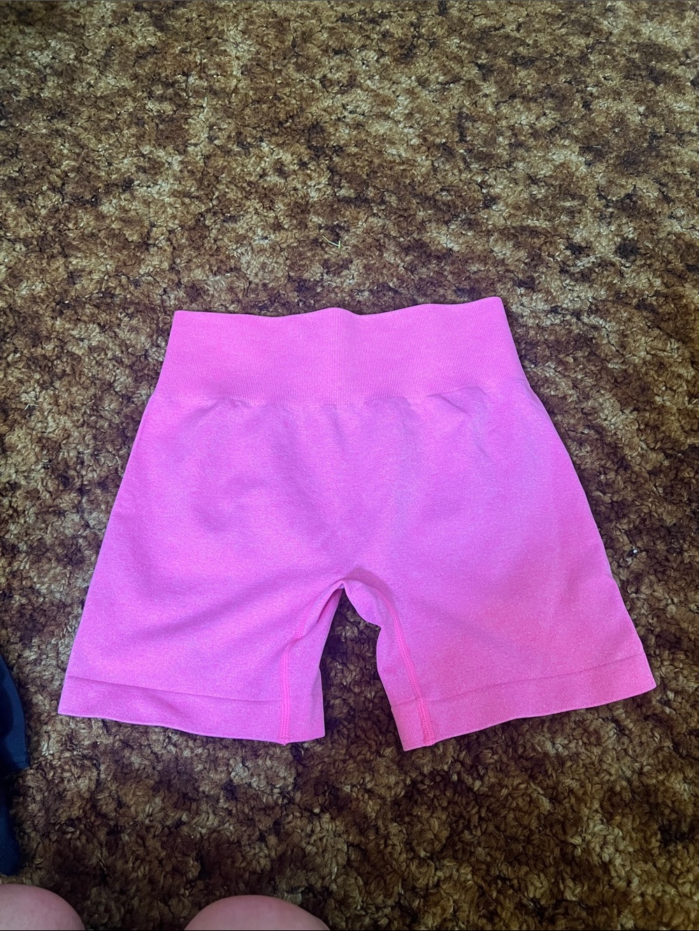 Women’s Pink High-Waist Performance Shorts